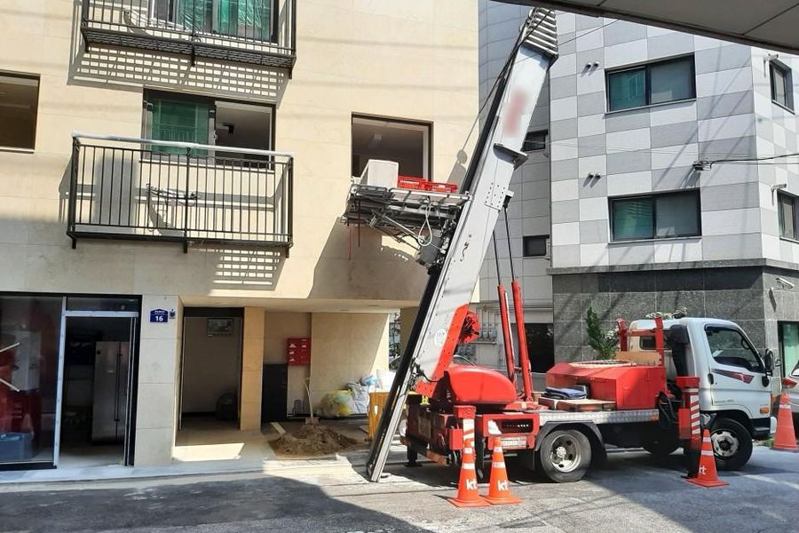서구 작업 현장 기록