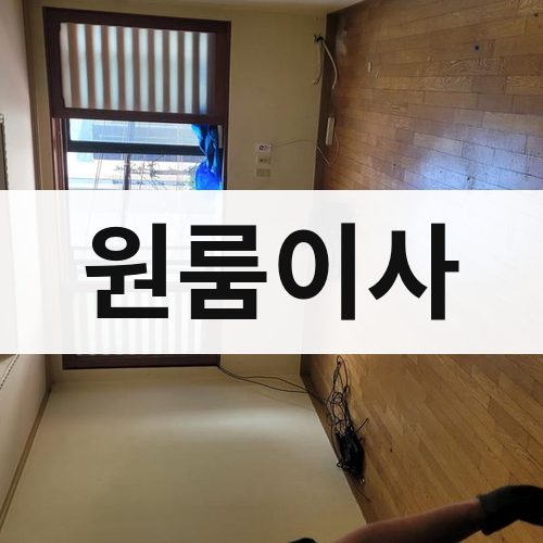 대전 서부 원룸이사 포장이사